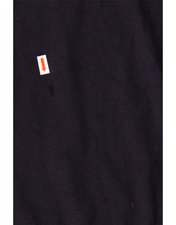 Ανδρικό πουλόβερ Lacoste Crew Neck Jumper Μέγεθος 4 Μεσαίο παρθένο μαλλί μπλε Navy