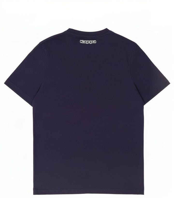 Ανδρικό γραφικό T-Shirt Kappa Top Small Navy Blue