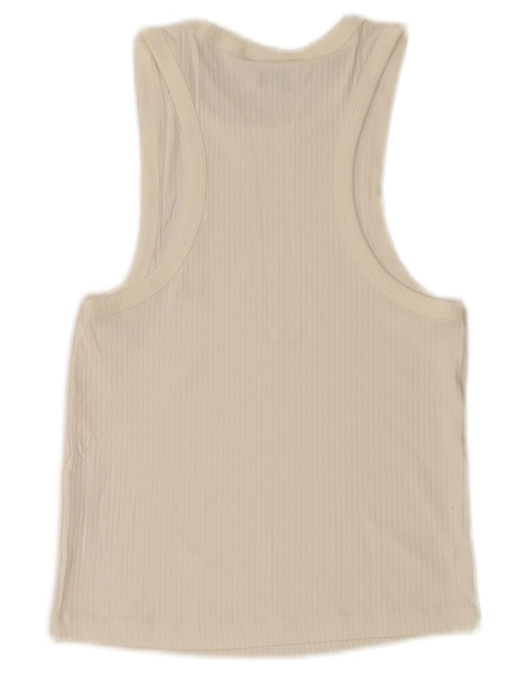Lee Womens Crop Slim Fit Top UK 8 Small White