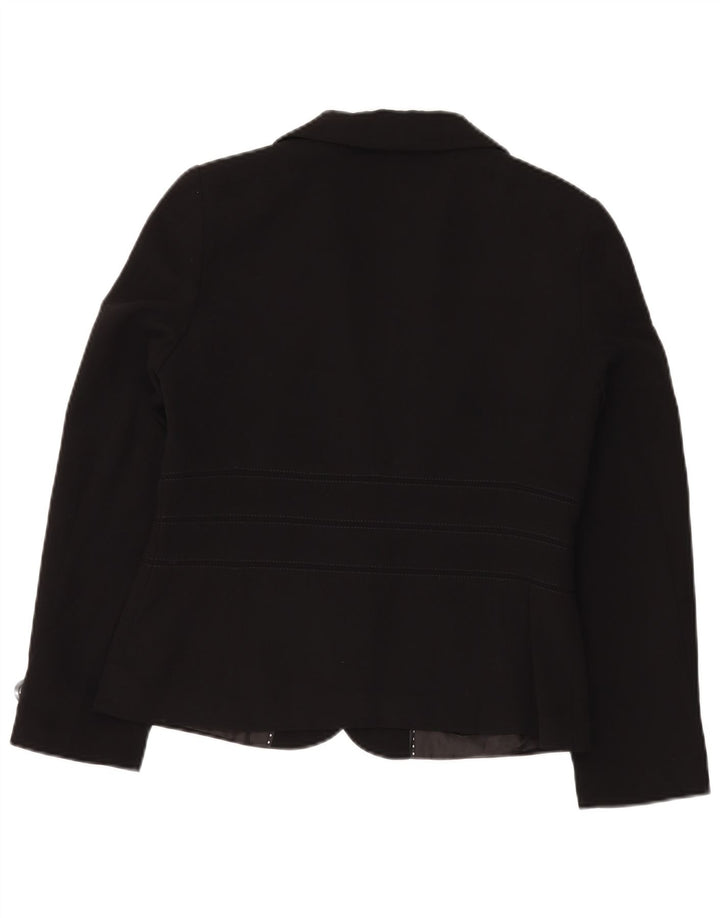 Marks & Spencer Γυναικείο Μπουφάν Blazer UK 14 Μεσαίου Μαύρου Πολυεστέρα