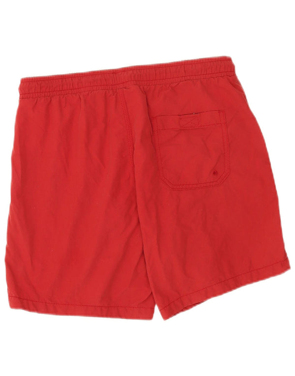 Ανδρικό σορτς Napapijri Geographic Swimming Medium Red Polyamide