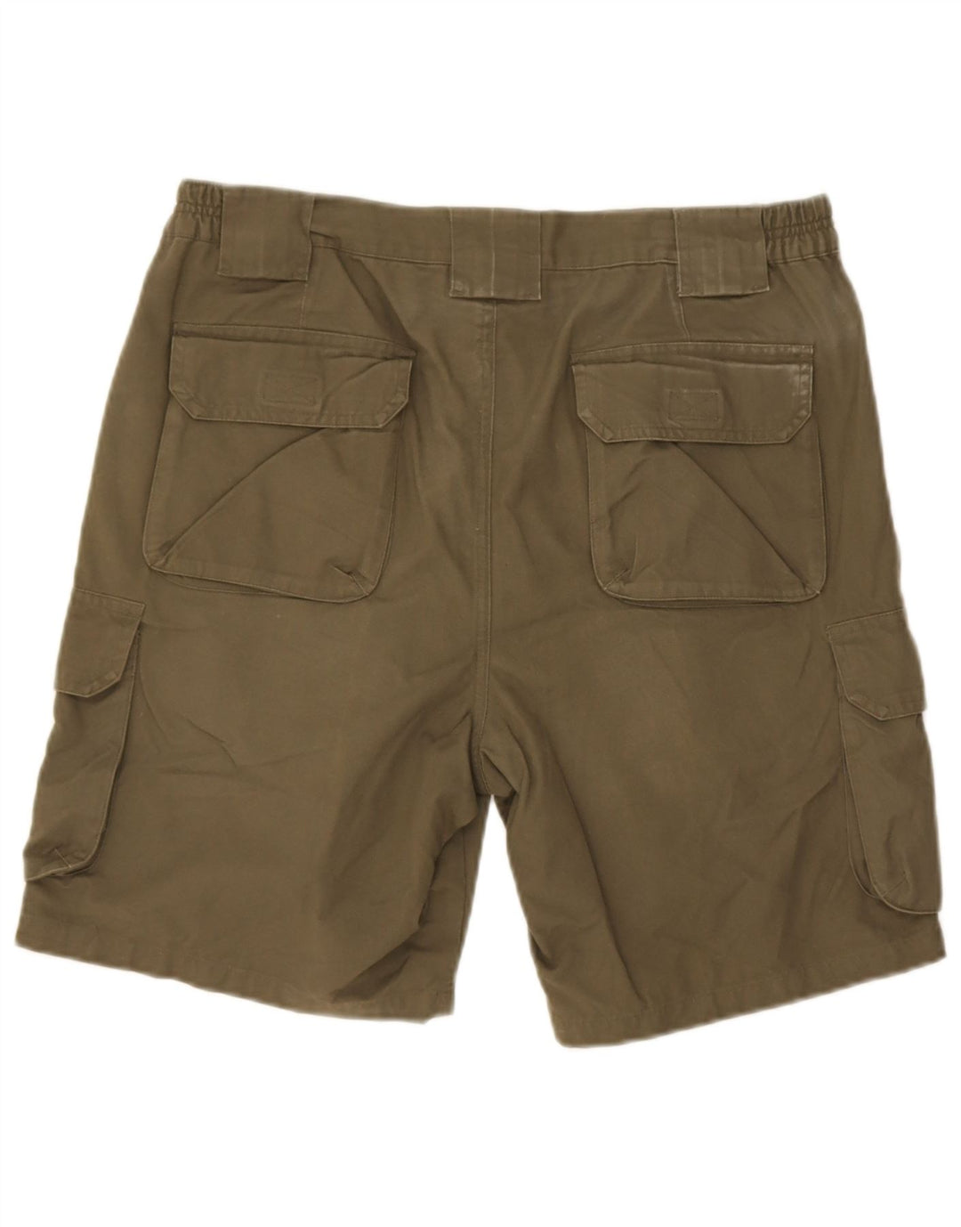 Zara Ανδρικό Σορτς Cargo EU 42 Large W32 Χακί Βαμβακερό