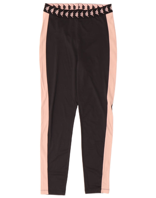 Γυναικείο κολάν Kappa Tezenis Graphic UK 8 Small Black Colourblock