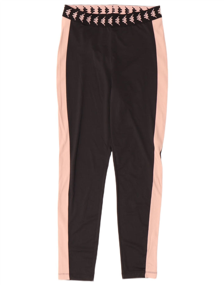 Γυναικείο κολάν Kappa Tezenis Graphic UK 8 Small Black Colourblock