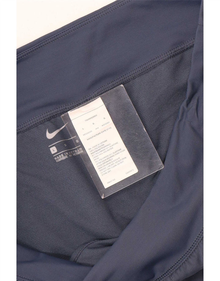 Γυναικείο αθλητικό σορτς Nike UK 16 Large Navy Blue Polyester