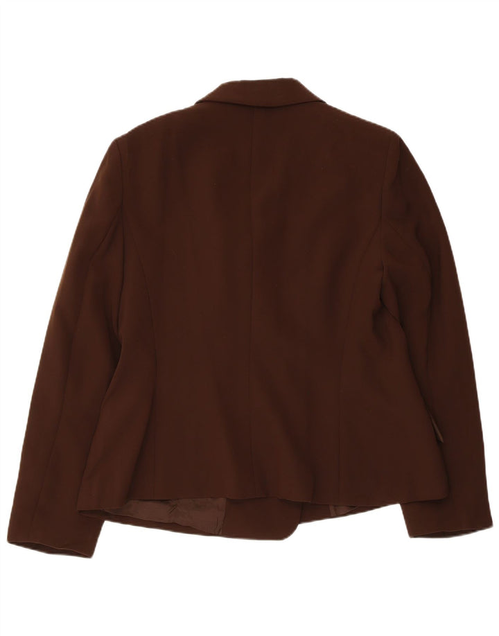 LUISA SPAGNOLI Γυναικείο σακάκι σακάκι IT 48 XL Καφέ Πολυεστέρας