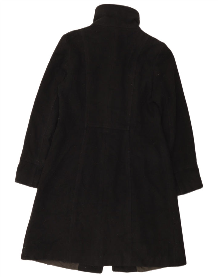 Zara Γυναικείο Πανωφόρι UK 12 Μέτριο Μαύρο Μαλλί