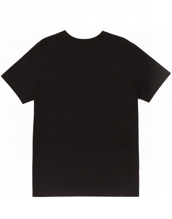 Jordan Ανδρικό T-Shirt Top μεγάλο μαύρο βαμβακερό