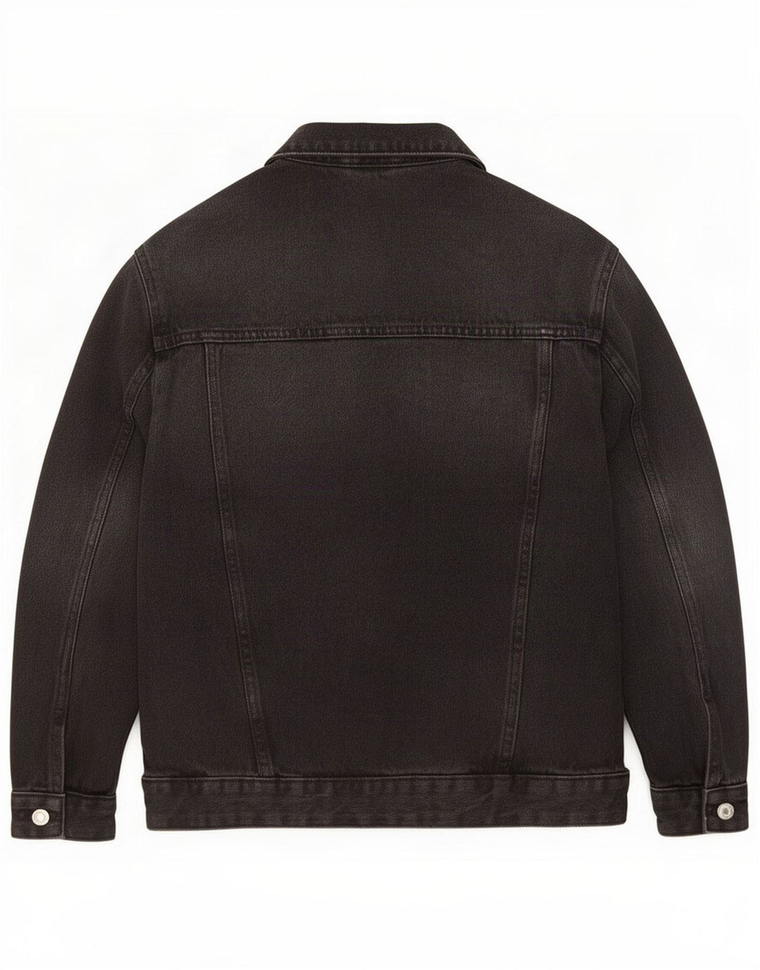Zara Girls Denim Jacket 13-14 Years Μαύρο