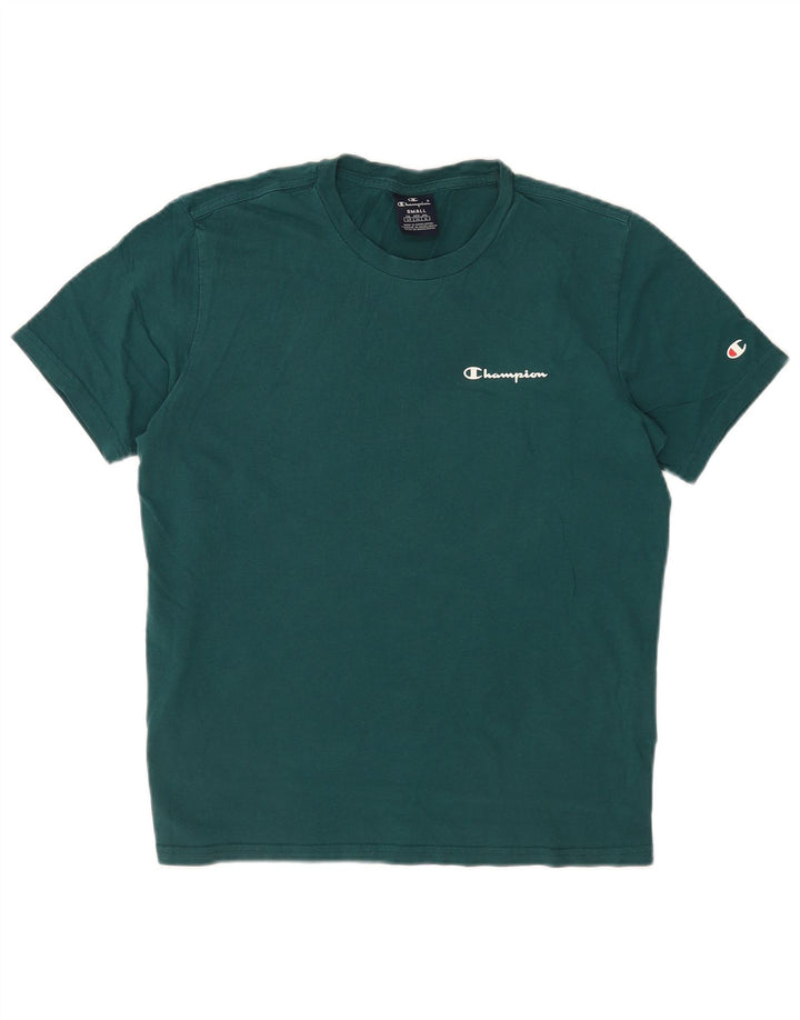 Ανδρικό T-Shirt Champion Top Μικρό πράσινο βαμβακερό