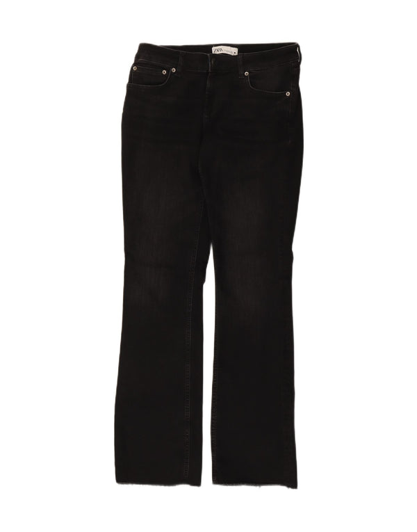 Zara Γυναικείο Τζιν μποτάκι EU 40 Medium W30 L31 Μαύρο βαμβακερό