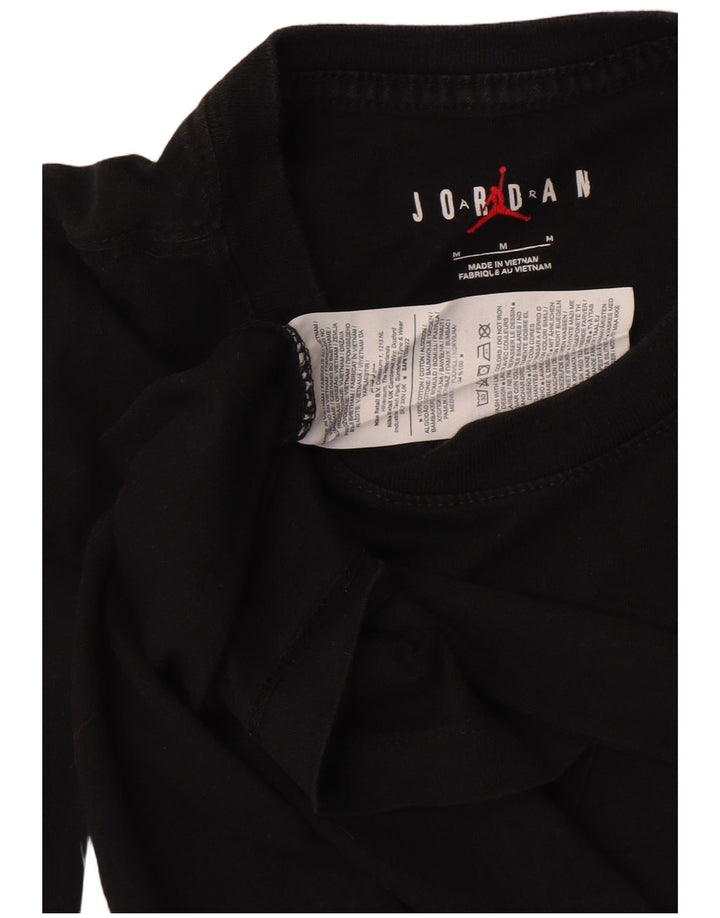 Jordan Ανδρικό T-Shirt Air Graphic Top Μεσαίο μαύρο βαμβακερό