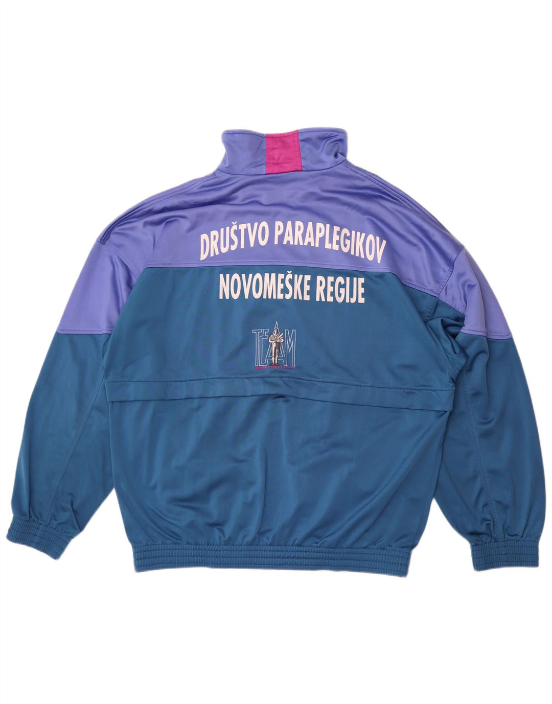 Ανδρική φόρμα Lotto Graphic Top Jacket XL Blue Colourblock