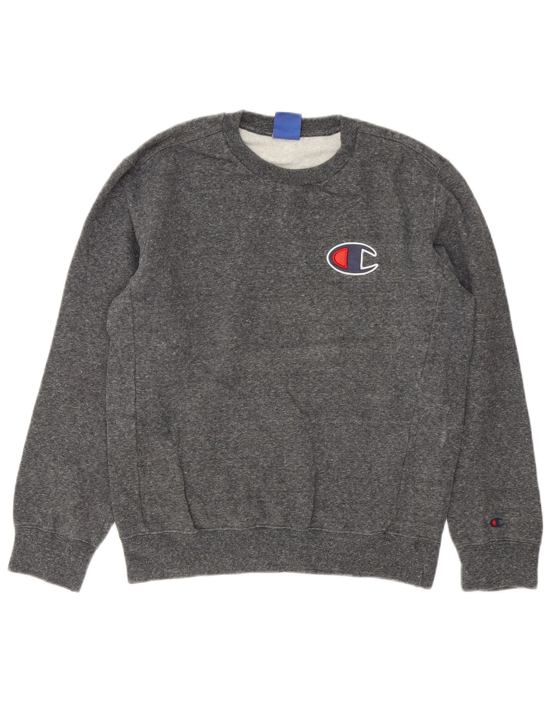 Champion Γυναικείο Φούτερ Jumper UK 14 Βαμβακερό μεσαίο γκρι