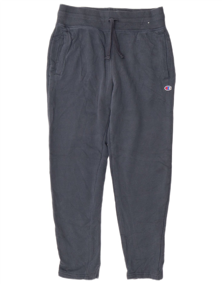 Γυναικεία αθλητική φόρμα CHAMPION Παντελόνι Joggers UK 10 Small Blue Cotton