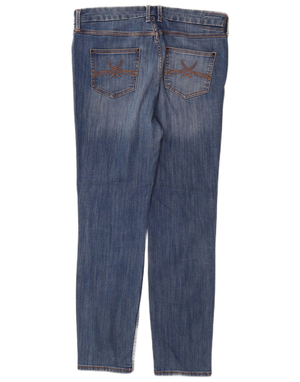 Marks & Spencer Γυναικεία Skinny Jeans UK 16 Large W34 L30 Blue Cotton