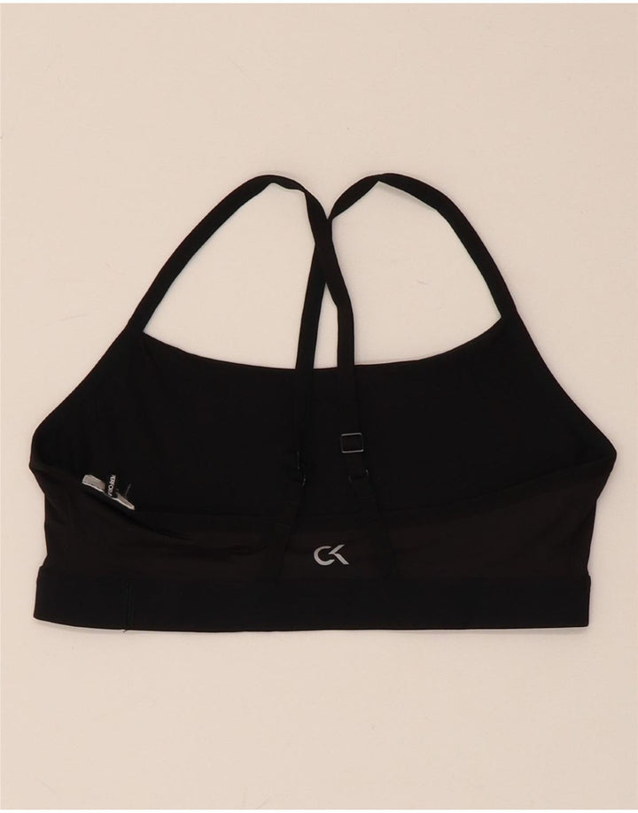 Γυναικείο γραφικό αθλητικό σουτιέν CALVIN KLEIN Top UK 8 Small Black