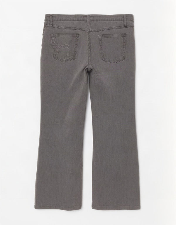 Γυναικεία Marks & Spencer Per Una Bootcut Jeans UK 14 Medium W34 L28 Grey