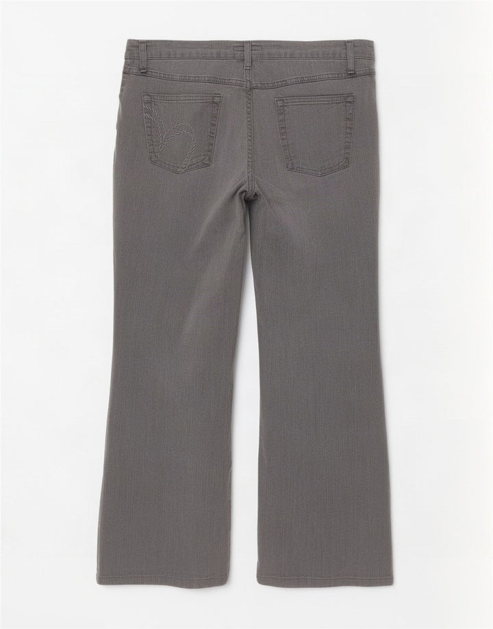Γυναικεία Marks & Spencer Per Una Bootcut Jeans UK 14 Medium W34 L28 Grey