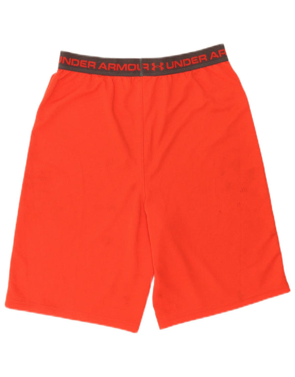 Under Armour Boys Heat Gear Graphic Sport σορτς 13-14 ετών XL Orange