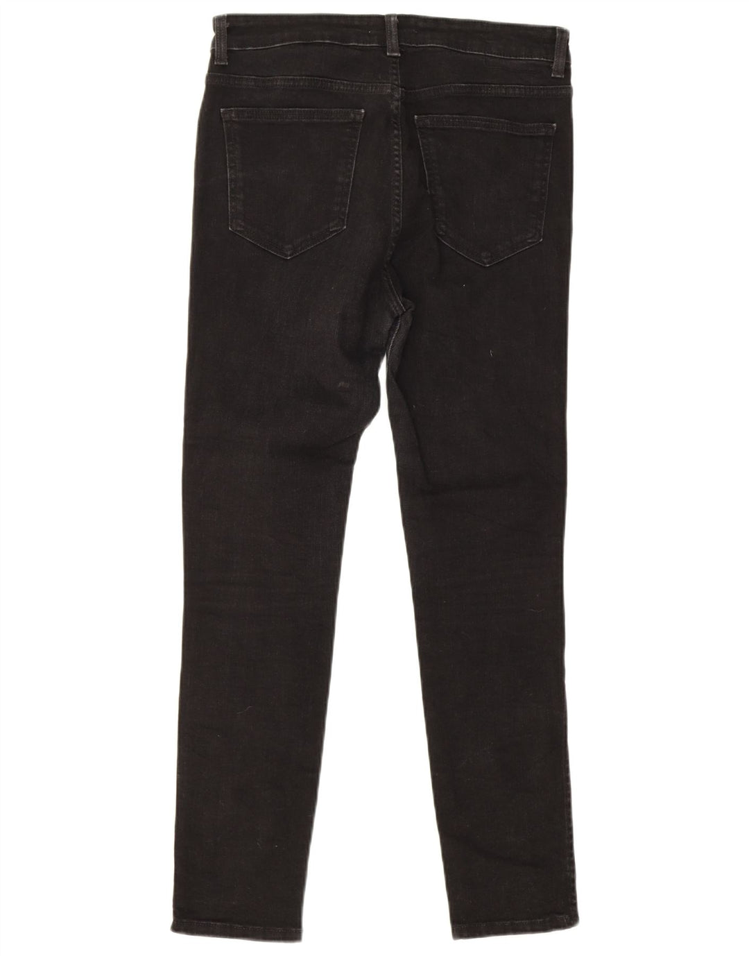 Zara Γυναικείο Slim Jeans EU 40 Medium W30 L28 Μαύρο βαμβακερό