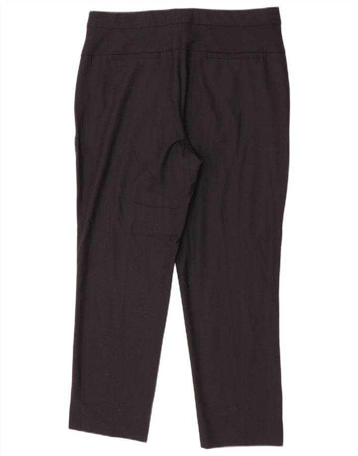 Marks & Spencer Γυναικείο ίσιο παντελόνι UK 12 Medium W32 L26 Μαύρο