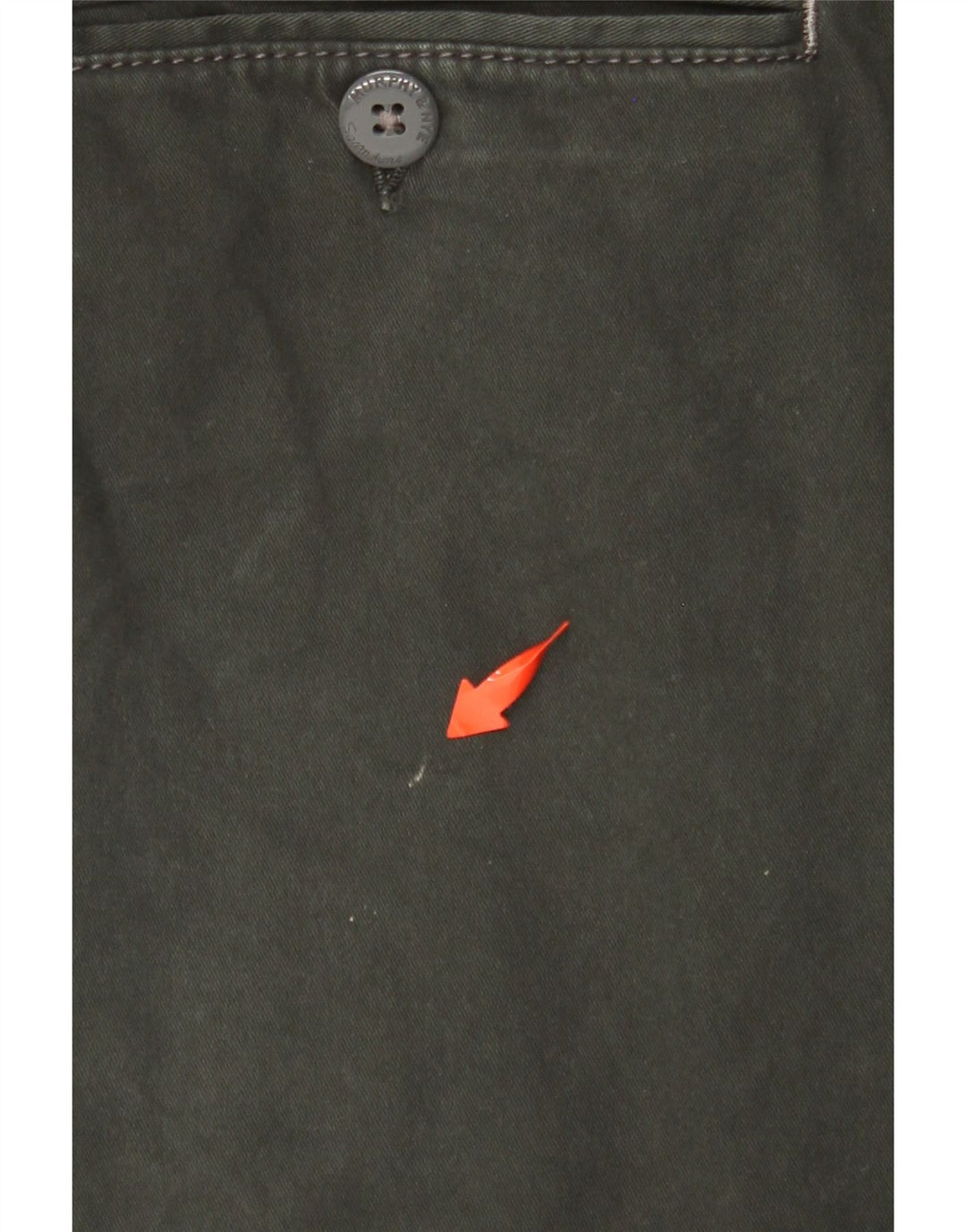 MURPHY & NYE Ανδρικό ίσιο παντελόνι Chino W38 L30 Πράσινο βαμβακερό