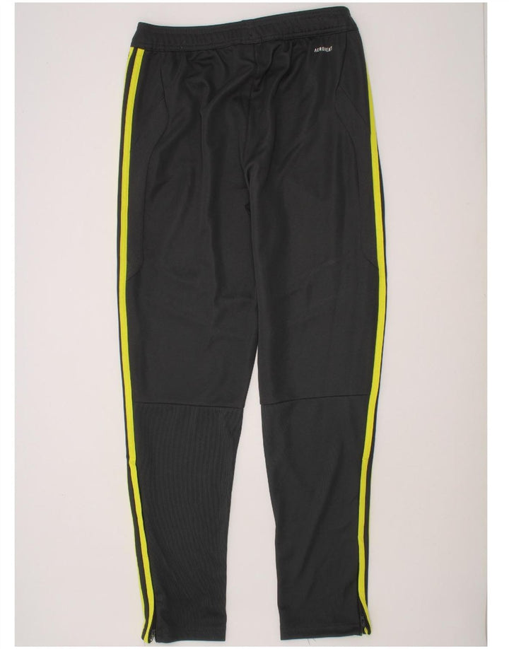 ADIDAS Boys Tracksuit Trousers 13-14 Years  Grey Polyester Vintage Adidas and Second-Hand Adidas from Messina Hembry 