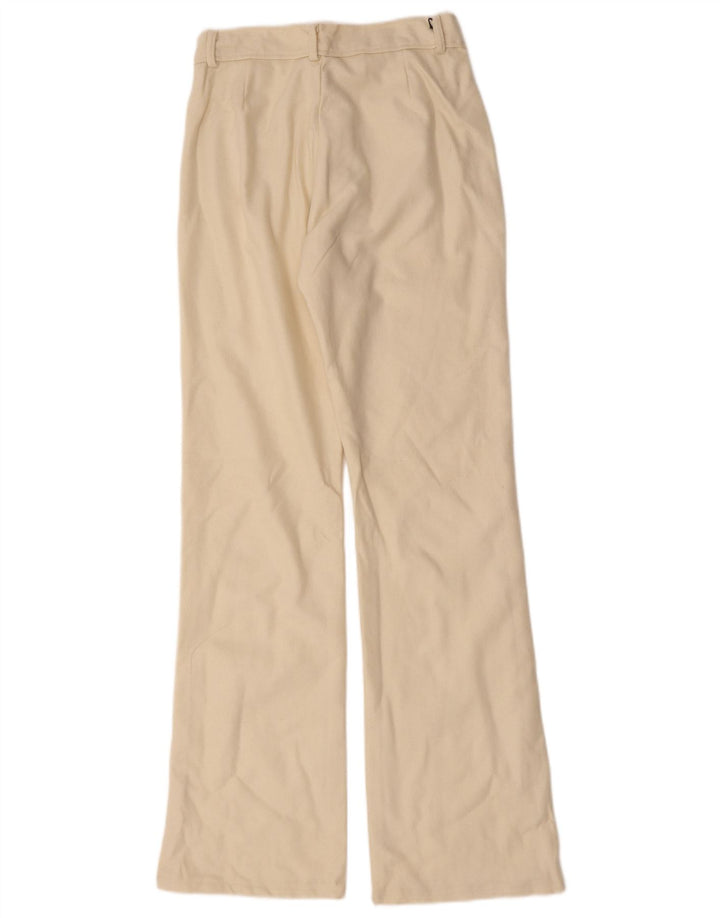 Vintage Γυναικείο Bootcut Casual Παντελόνι W26 L32 Μπεζ