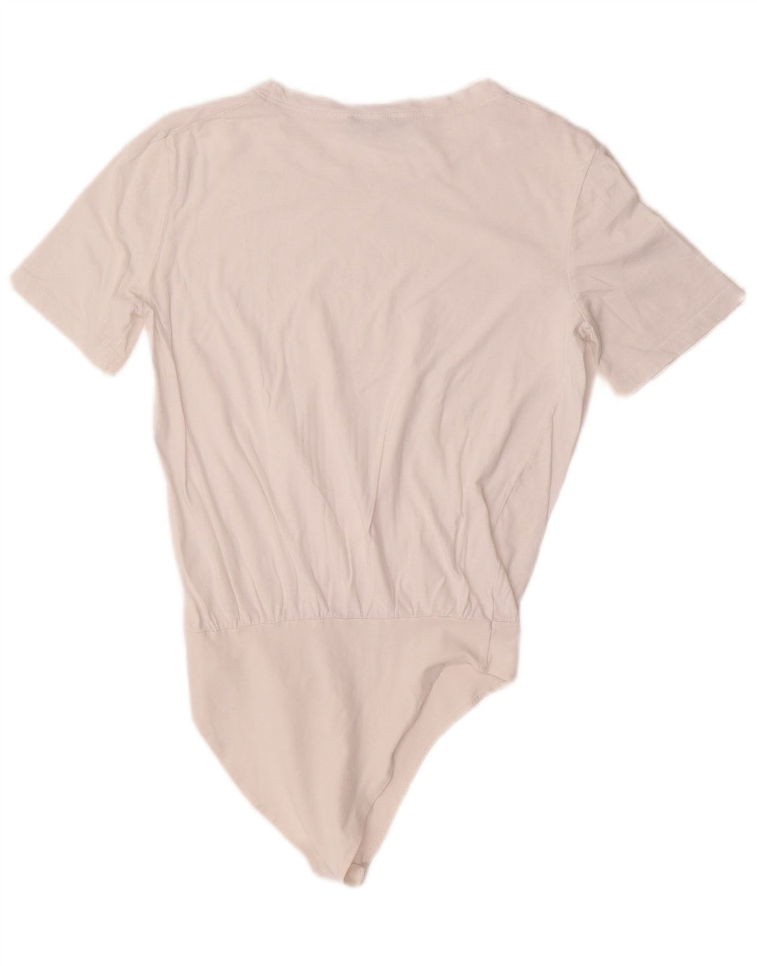 ZARA Womens Bodysuit UK 10 Small White