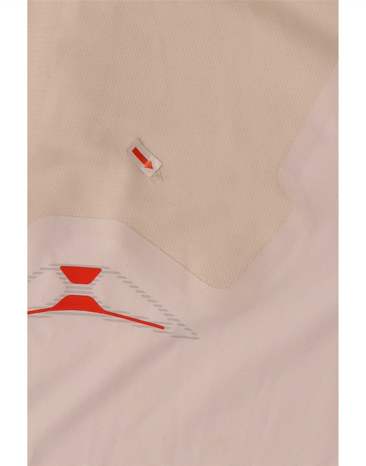 Ανδρικό πουκάμισο Adidas Climacool Polo Medium White Colourblock Polyester