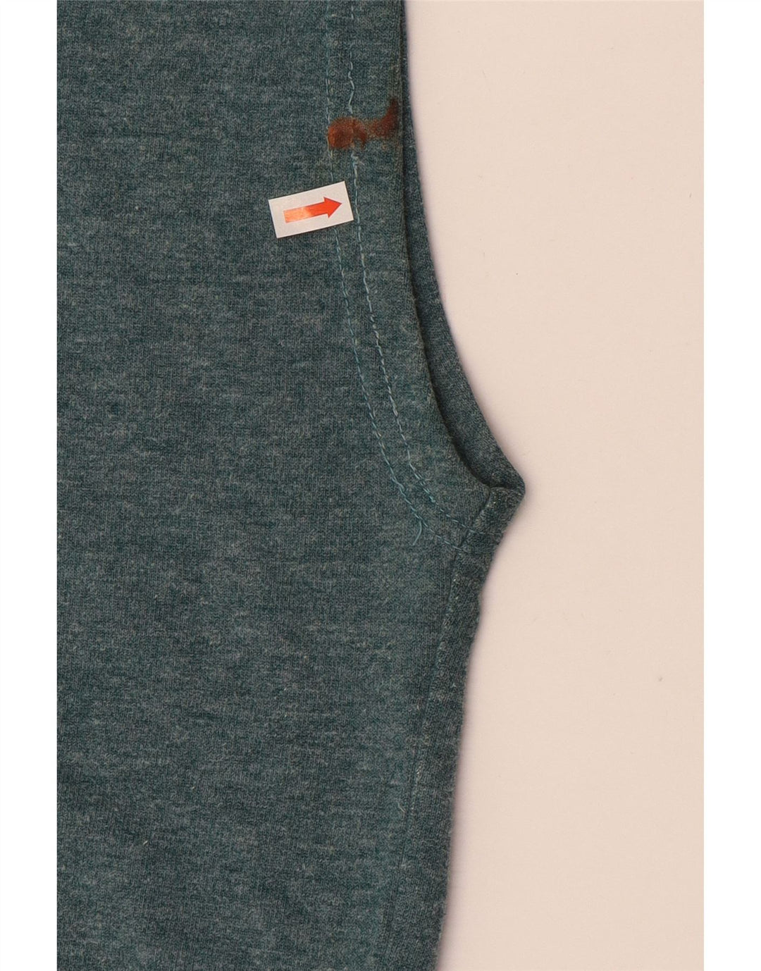 DIADORA Ανδρικό αμάνικο μπλούζα με κουκούλα μεγάλο μπλε βαμβακερό