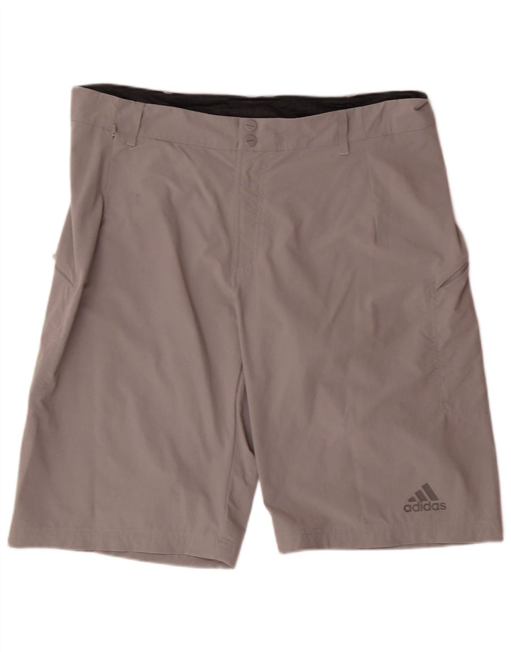 Ανδρικό σορτς ADIDAS Casual W38 XL Γκρι νάιλον