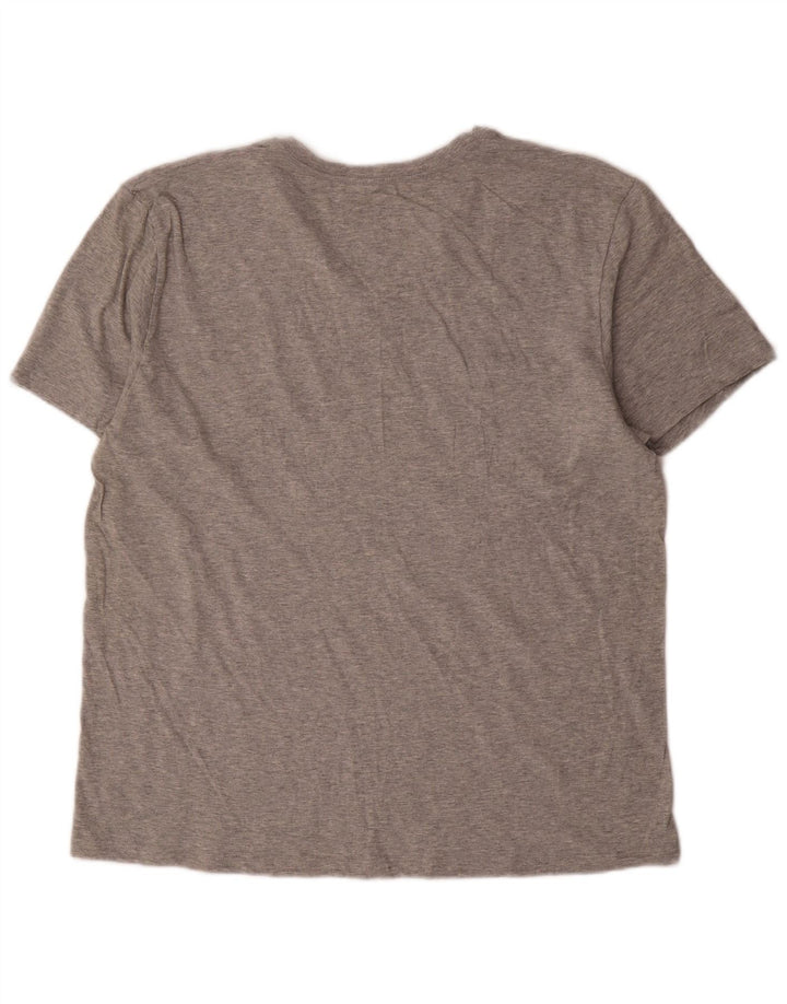 Ανδρικό T-Shirt Calvin Klein Top Large Grey Flecked Cotton