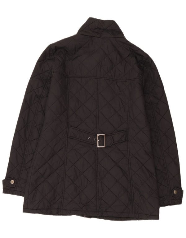 Γυναικείο καπιτονέ μπουφάν Laura Ashley UK 14 Large Black Polyamide