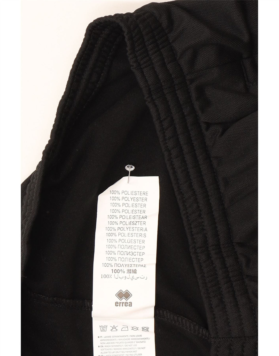 Ανδρική φόρμα Errea Παντελόνι Joggers XL Μαύρο Πολυεστέρα
