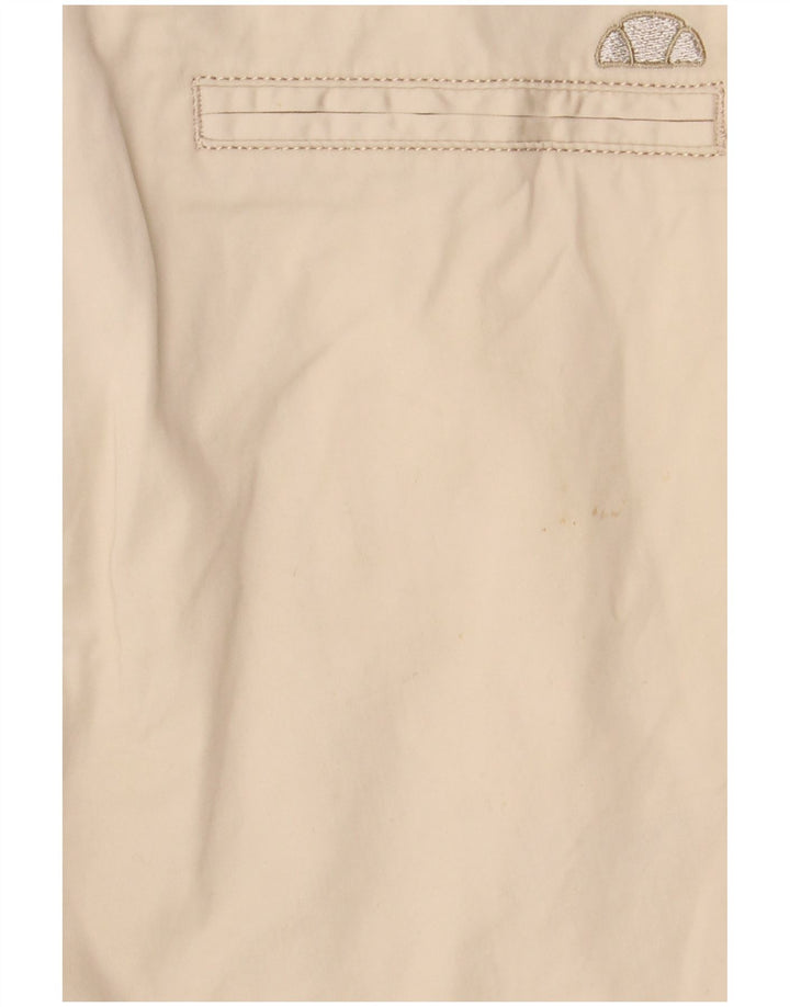ELLESSE Γυναικείο Σορτς Chino IT 42 Medium W30 Beige Βαμβακερό