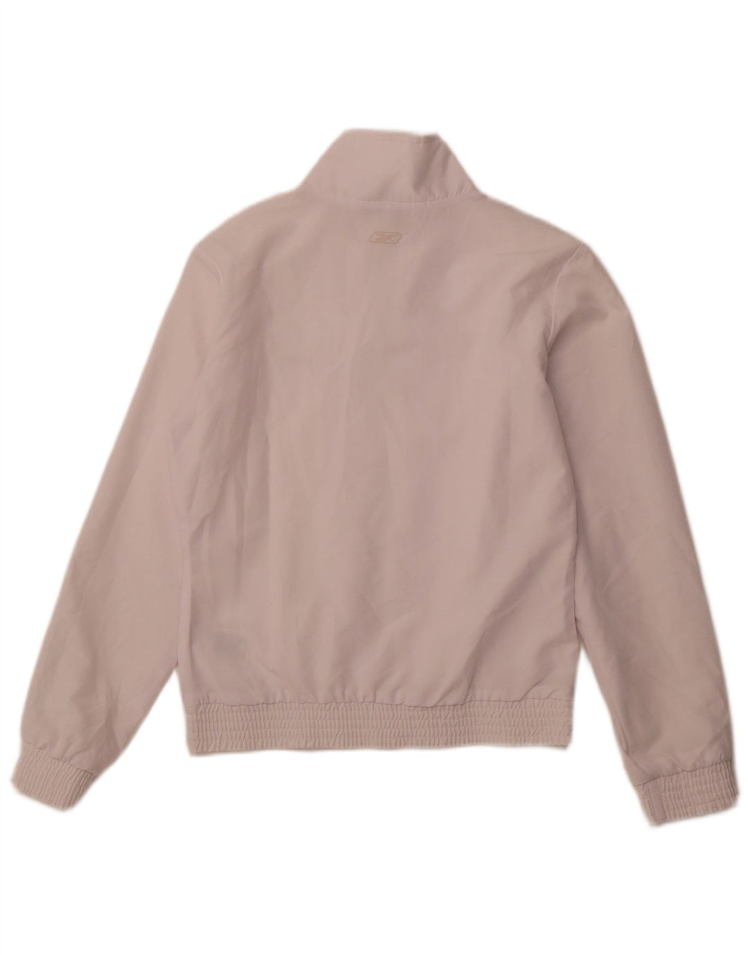 Γυναικεία αθλητική φόρμα REEBOK Top Jacket UK 12 Medium White Polyester