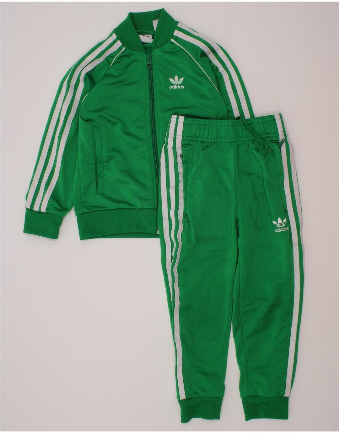 Ολόσωμη φόρμα Adidas Boys 4-5 Years Green Polyester