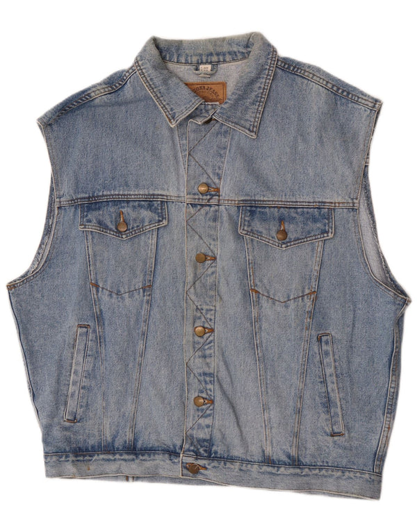 Arizona Jeans Ανδρικό Τζιν Gilet UK 46/48 3XL Μπλε βαμβακερό