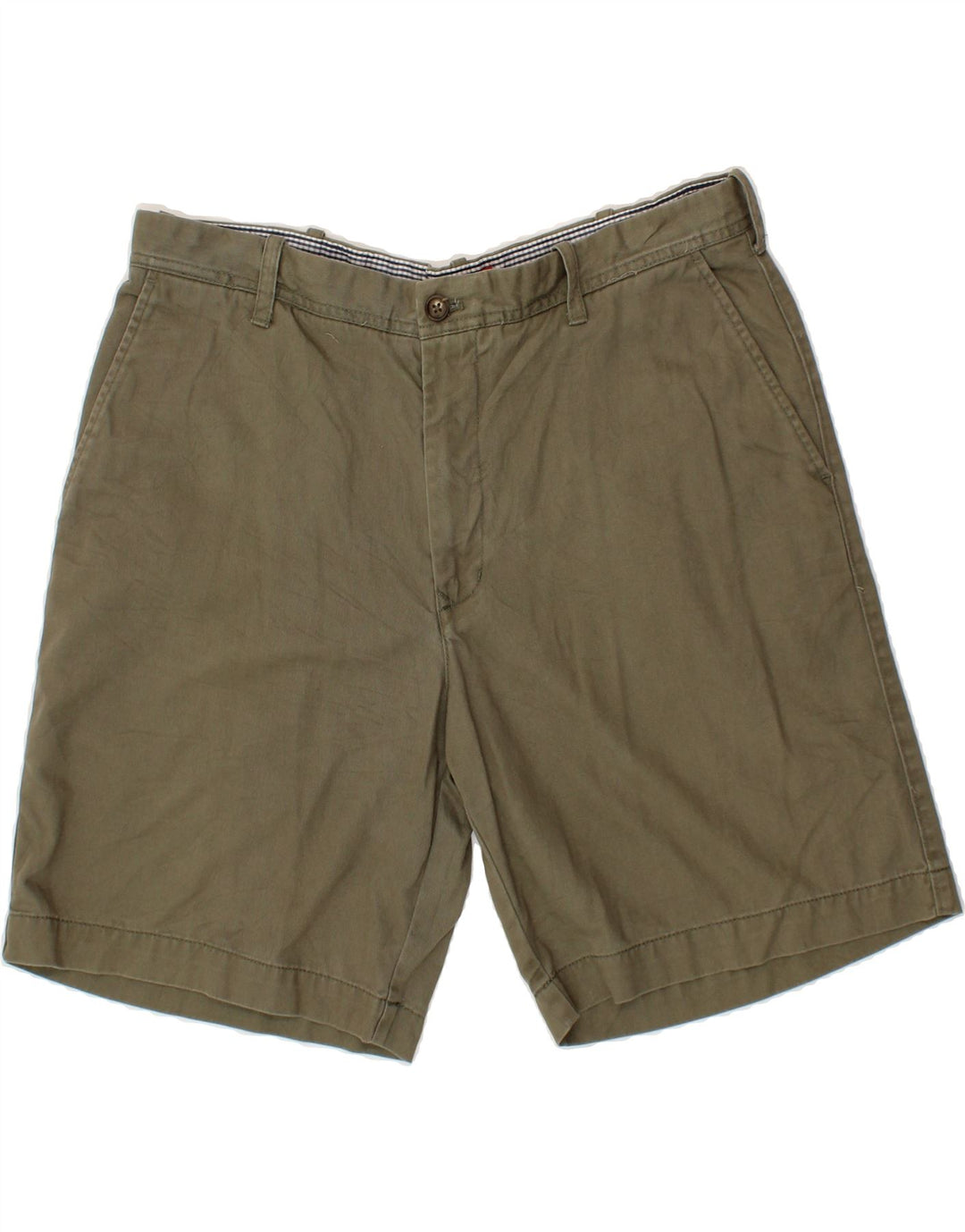 IZOD Mens Chino Shorts W36 Large Khaki Cotton Vintage Izod and Second-Hand Izod from Messina Hembry 