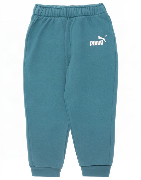 Puma Boys Graphic αθλητική φόρμα παντελόνι Joggers 2-3 ετών πράσινο βαμβακερό