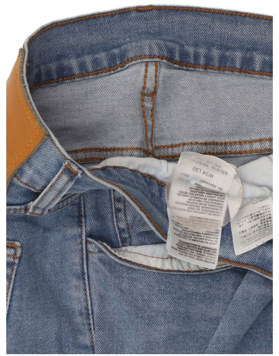 Ανδρικό τζιν Levi's Slim W34 L30 Blue Cotton