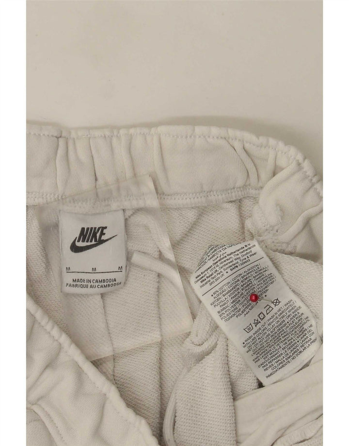 Ανδρικά γραφικά αθλητικά παντελόνια Joggers μεσαίου λευκού χρώματος