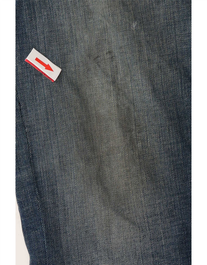 Levi's Mens 504 Straight Jeans W36 L27 Μπλε βαμβακερό
