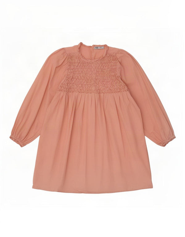 Zara Γυναικεία Μακρυμάνικη Μπλούζα Oversized Μπλούζα UK 12 Medium Pink