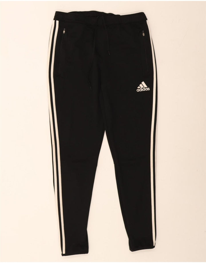 Ανδρικό παντελόνι αθλητικής φόρμας Adidas Climacool Μεσαίο μαύρο χρώμα πολυεστέρα
