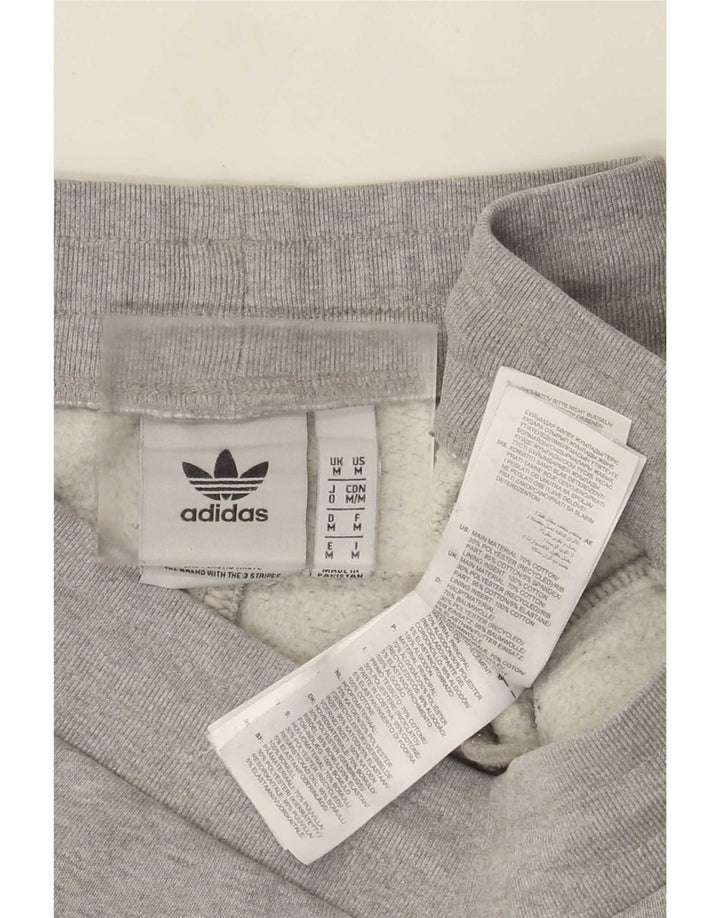Ανδρική φόρμα Adidas Παντελόνι Joggers Μεσαίο Γκρι βαμβακερό