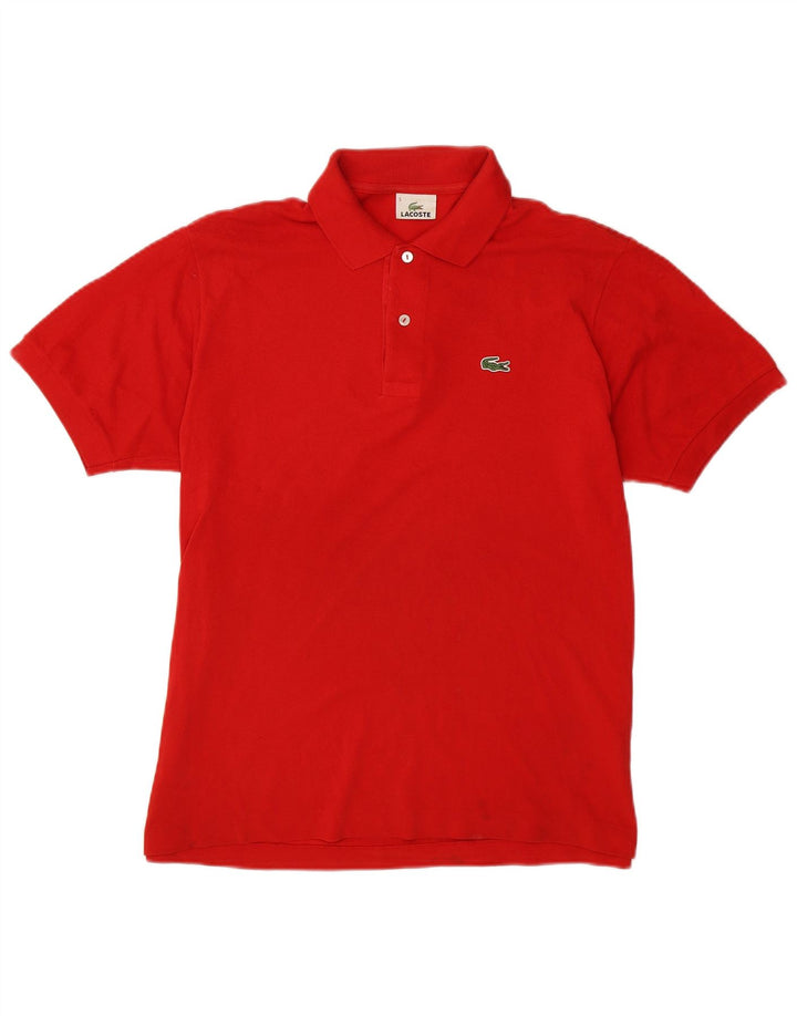 Ανδρικό πουκάμισο πόλο Lacoste, μέγεθος 5, μεγάλο κόκκινο βαμβακερό