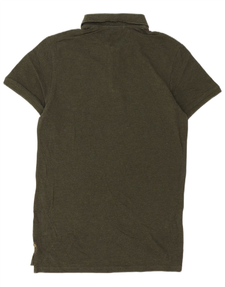 Ανδρικό πουκάμισο Polo Scotch & Soda, Βαμβακερό μεσαίο πράσινο